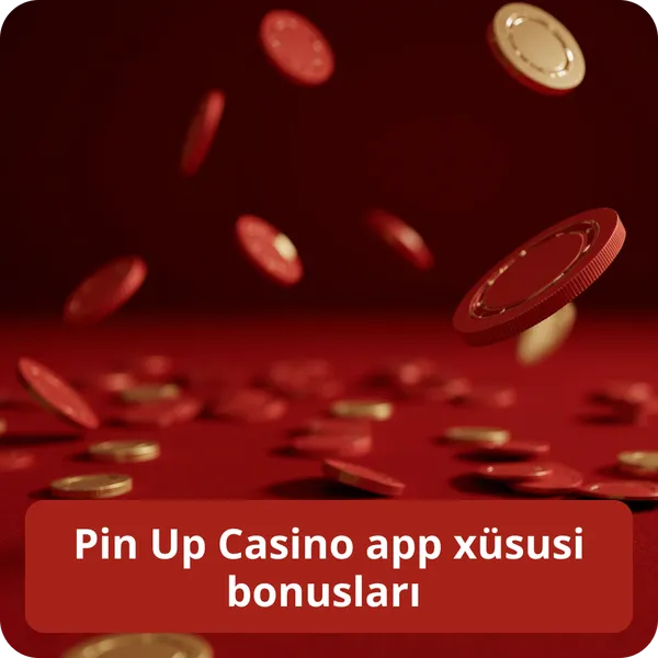 Pin Up Casino app xüsusi bonusları